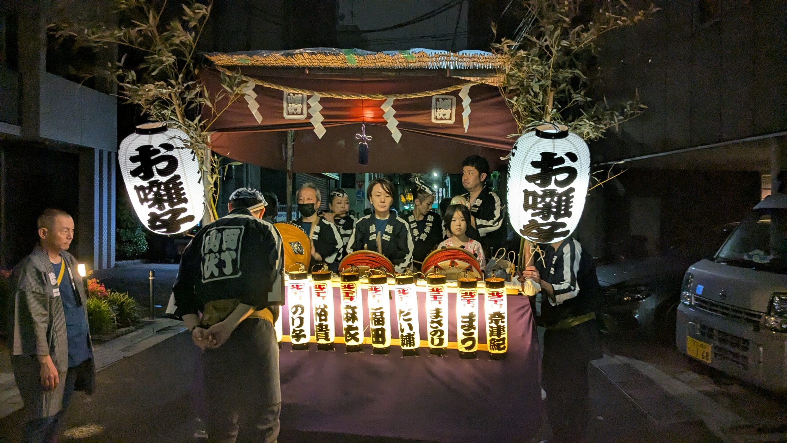 北上野二丁目町会 お囃子